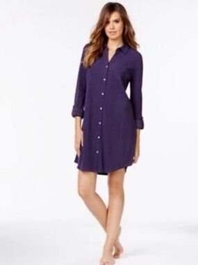 Women’s Ralph lauren purple sleep shirt pajama size M